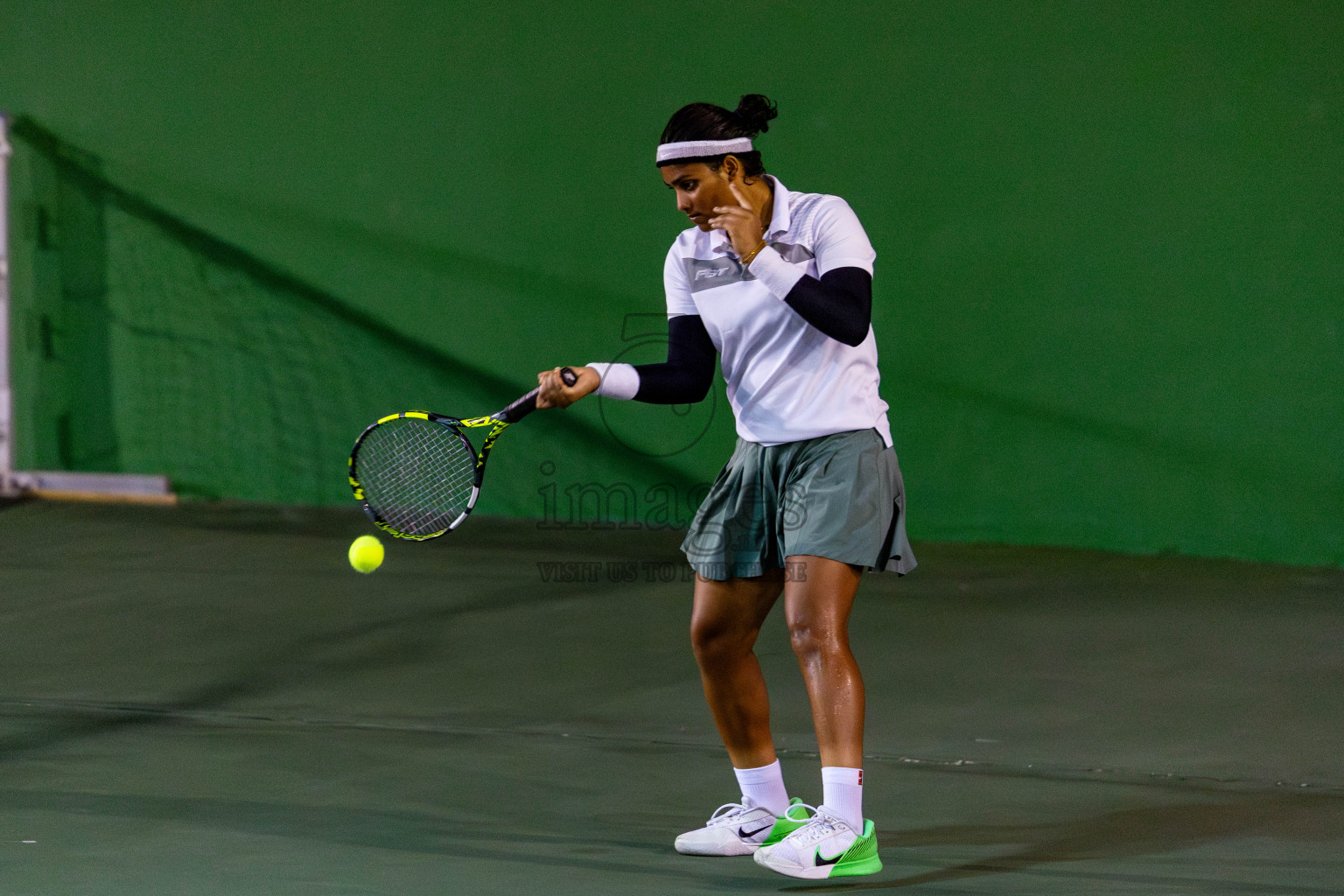 Day 2 of ATF Maldives Junior Open Tennis was held in Male' Tennis Court, Male', Maldives on Tuesday, 10th December 2024. Photos: Nausham Waheed / images.mv