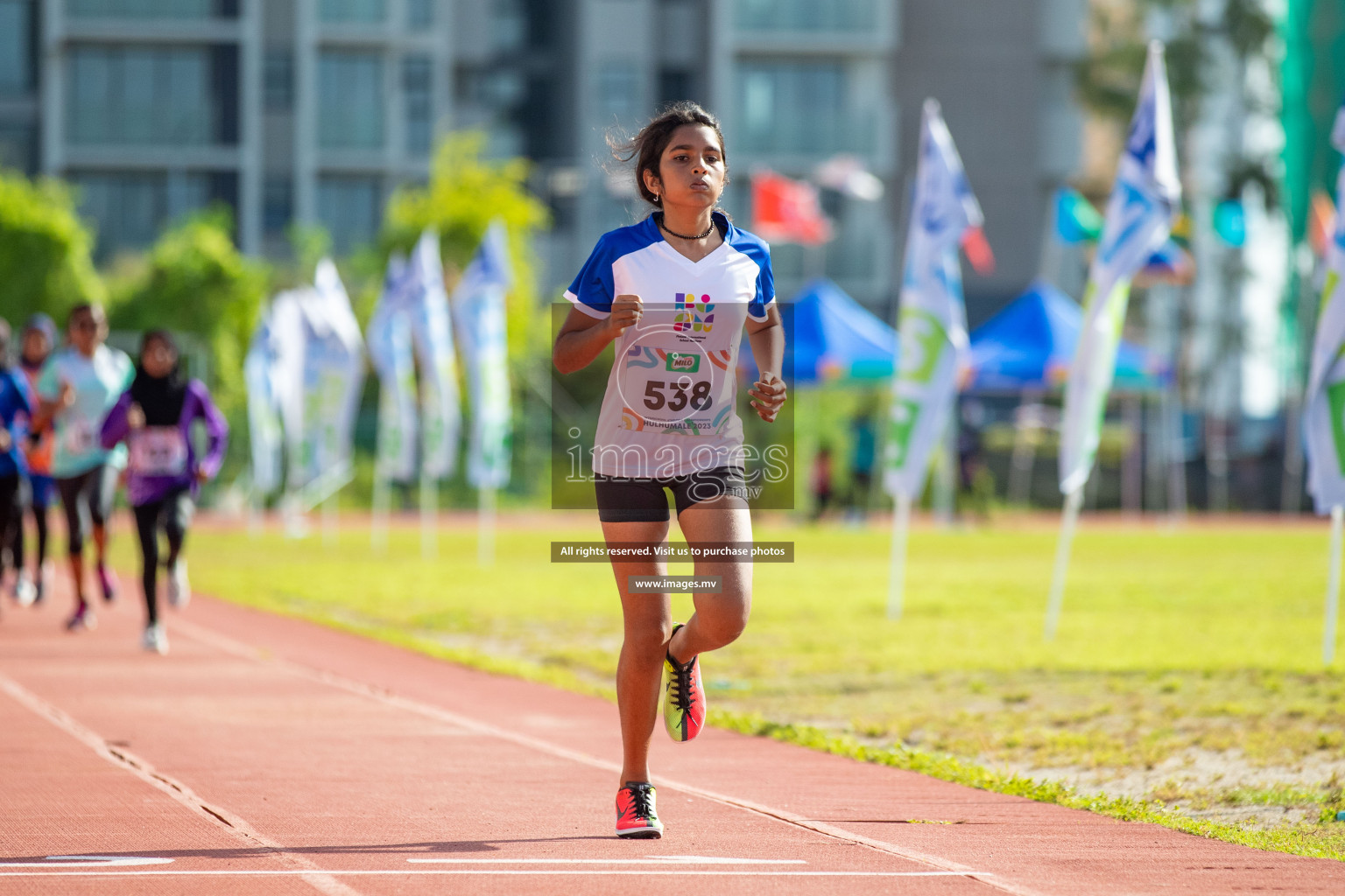 Day three of Inter School Athletics Championship 2023 was held at Hulhumale' Running Track at Hulhumale', Maldives on Tuesday, 16th May 2023. Photos: Nausham Waheed / images.mv