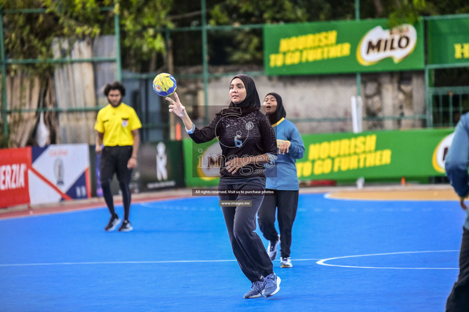 Day 10 of Milo 6th Inter Office Handball Tournament 2022 - Photos by Nausham Waheed