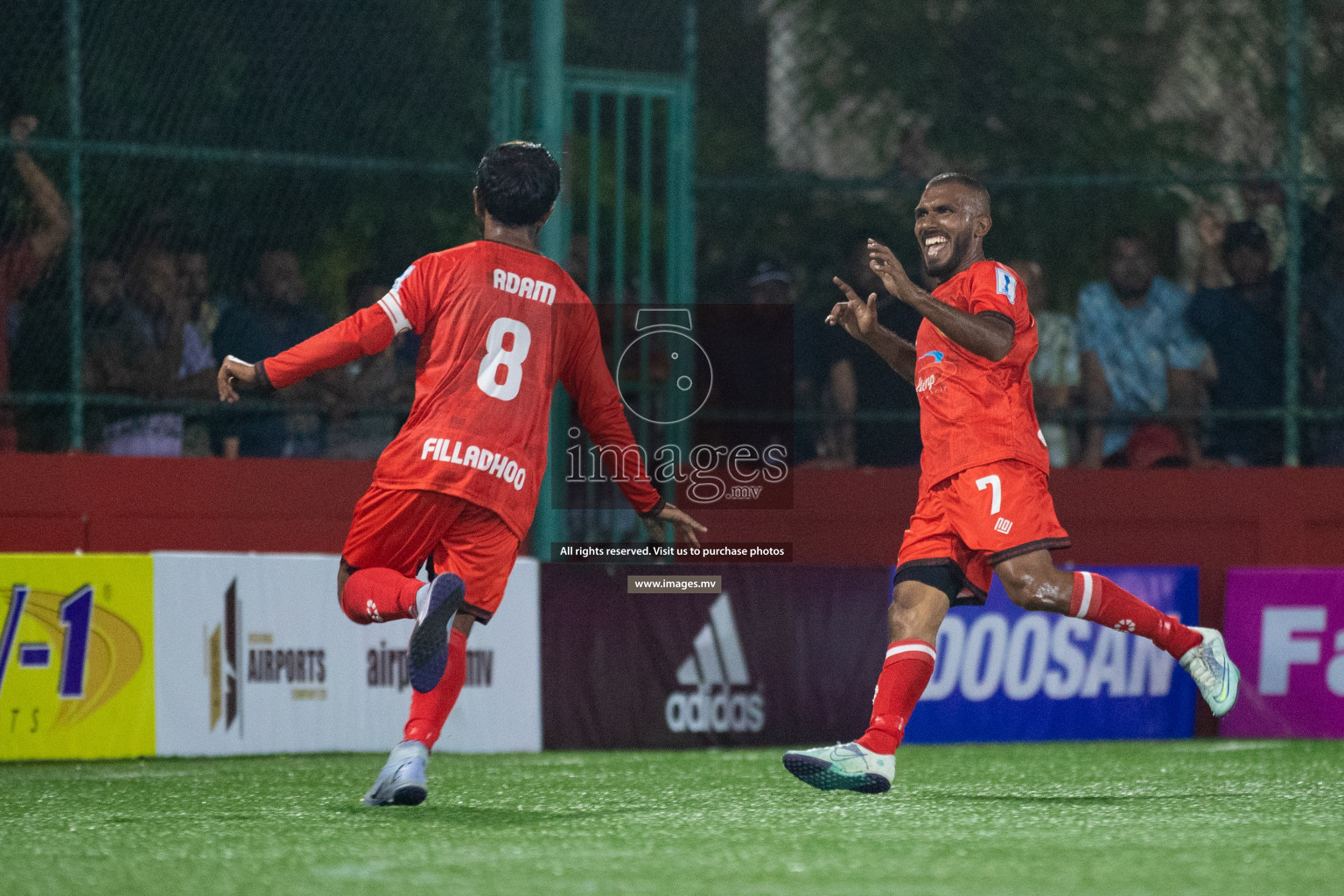 HA. Dhidhdhoo vs HA. Filladhoo in Day 3 of Golden Futsal Challenge 2023 on 07 February 2023 in Hulhumale, Male, Maldives