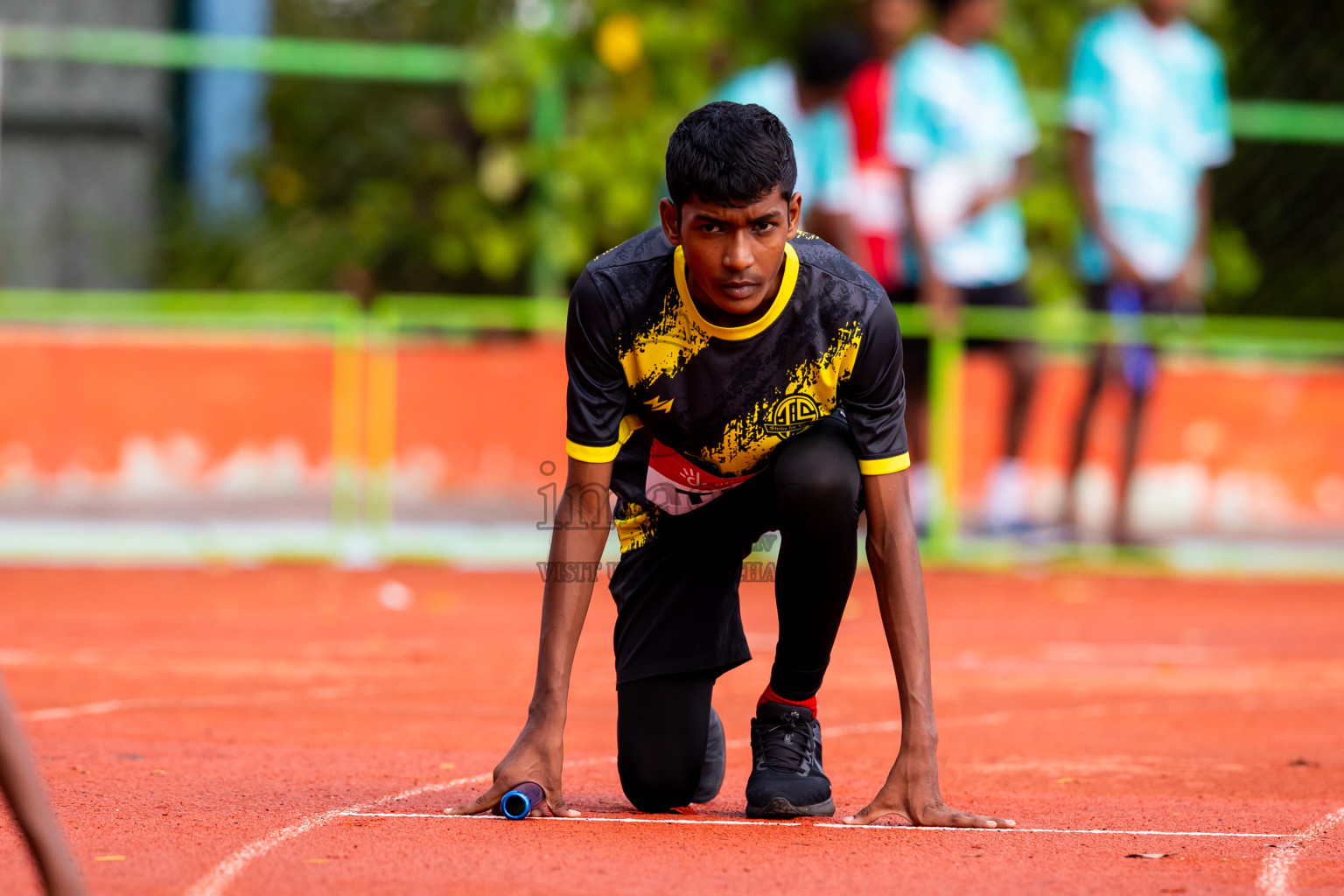 Day 6 of Inter-school Athletics Championship 2025 held in Ekuveni Synthetic Track, Male', Maldives on Sunday, 12th October 2025. Photos by: Nausham Waheed / Images.mv