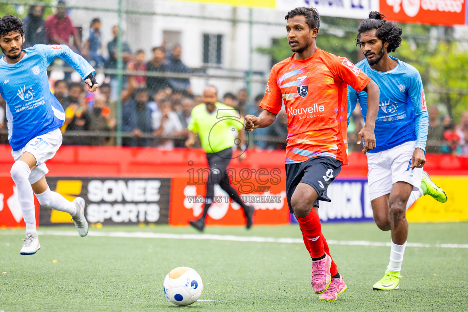 Sh Kanditheemu vs Sh Milandhoo in Day 21 of Golden Futsal Challenge 2025 was held on Saturday , 25th January 2025, in Hulhumale', Maldives.
Photos: Ismail Thoriq / images.mv