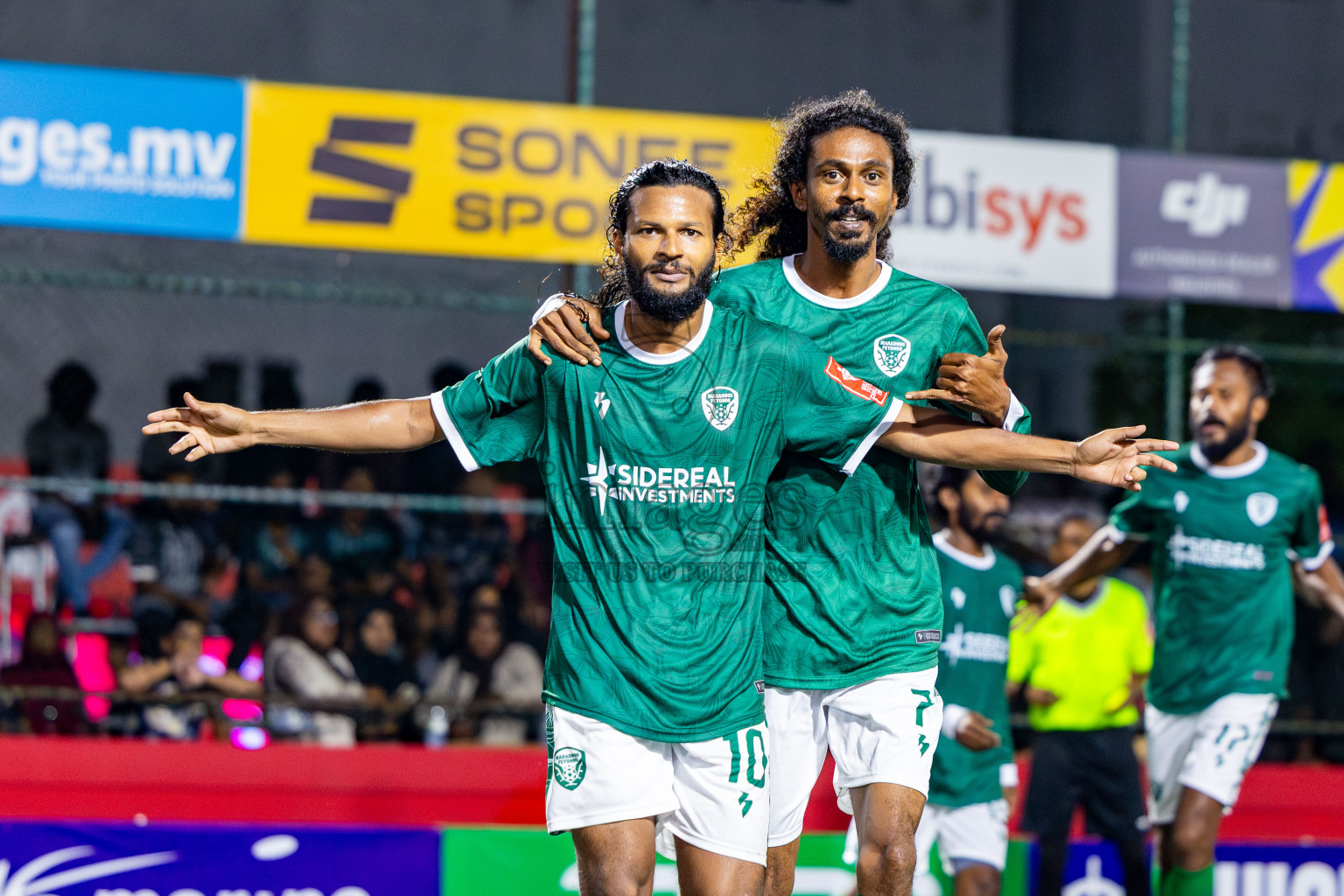 S Feydhoo VS S Maradhoofeydhoo in Day 7 of Golden Futsal Challenge 2025 was held on Saturday, 11th January 2025, in Hulhumale', Maldives Photos: Nausham Waheed / images.mv