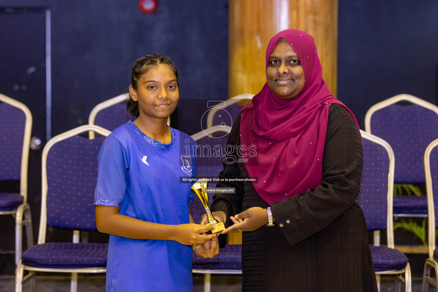 Day2 of 24th Interschool Netball Tournament 2023 was held in Social Center, Male', Maldives on 28th October 2023. Photos: Nausham Waheed / images.mv