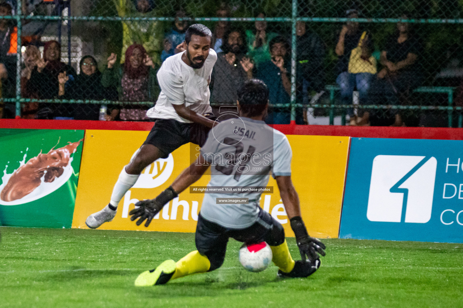 United BML vs Club Airports in Club Maldives Cup 2022 was held in Hulhumale', Maldives on Saturday, 15th October 2022. Photos: Hassan Simah/ images.mv