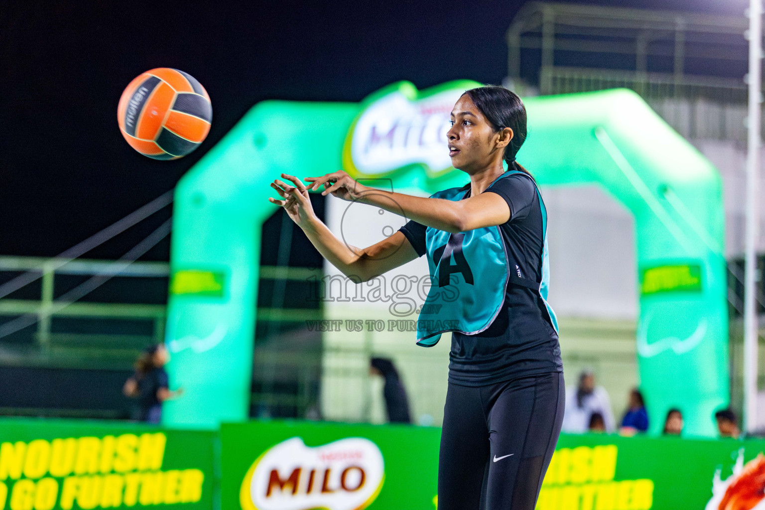 Final of MILO 3x3 Netball Challenge 2024 was held in Ekuveni Netball Court at Male', Maldives on Thursday, 20th March 2024. Photos: Nausham Waheed / images.mv