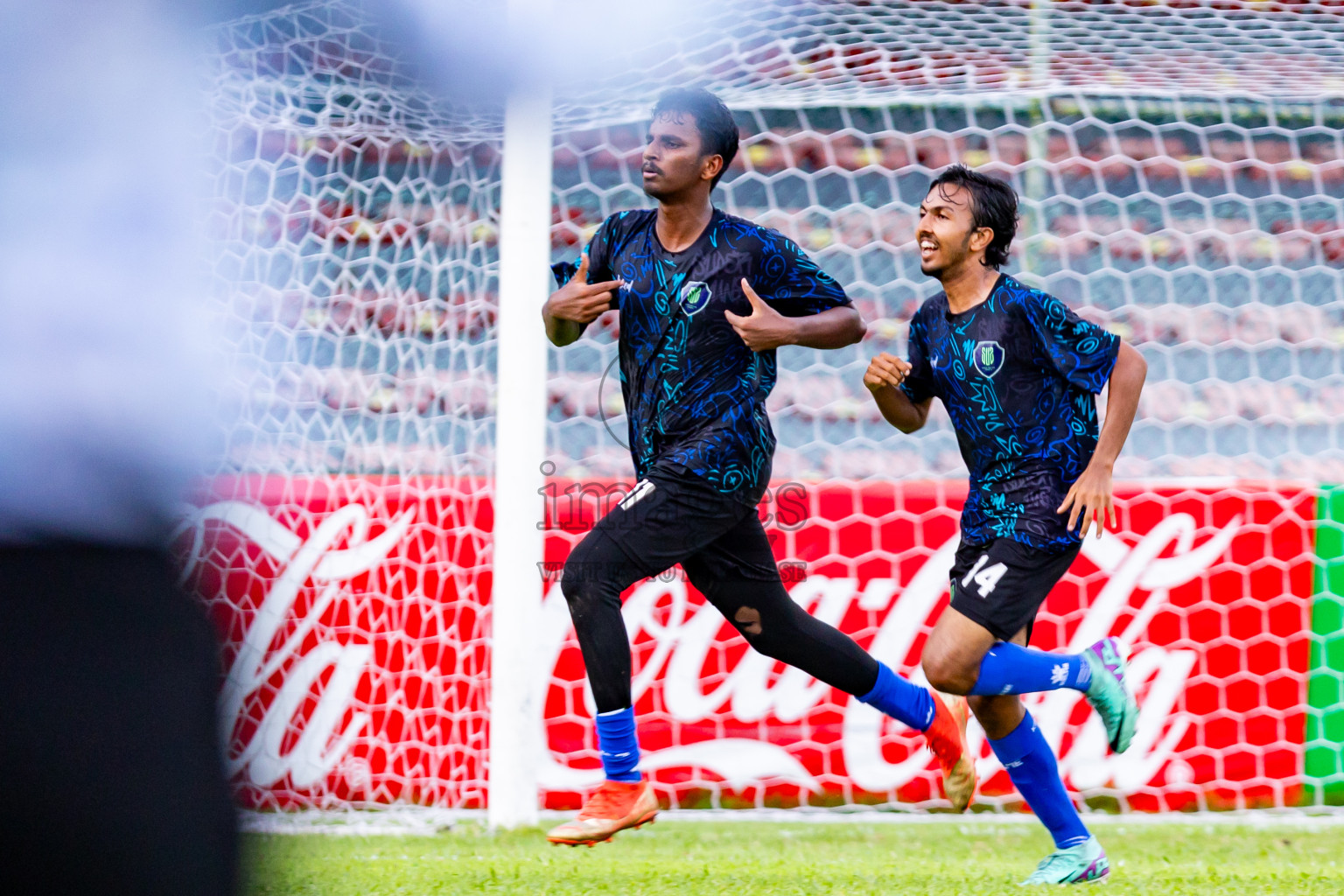 Super United Sports vs Club Eagles in Day 7 of Under 19 Youth Championship 2024 was held at National Stadium in Male', Maldives on Monday, 27th June 2024. Photos: Nausham Waheed / images.mv