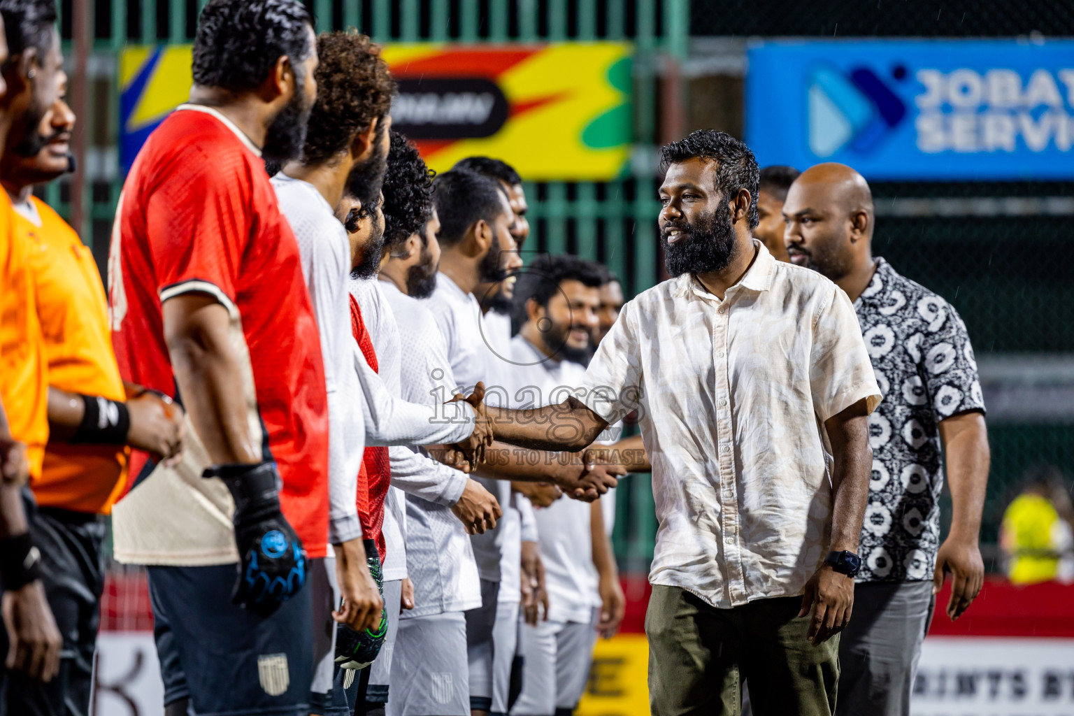 Thaa Veymadoo VS Thaa Buruni in Day 6 of Golden Futsal Challenge 2025 on Friday, 6th January 2025, in Hulhumale', Maldives Photos: Nausham Waheed / images.mv