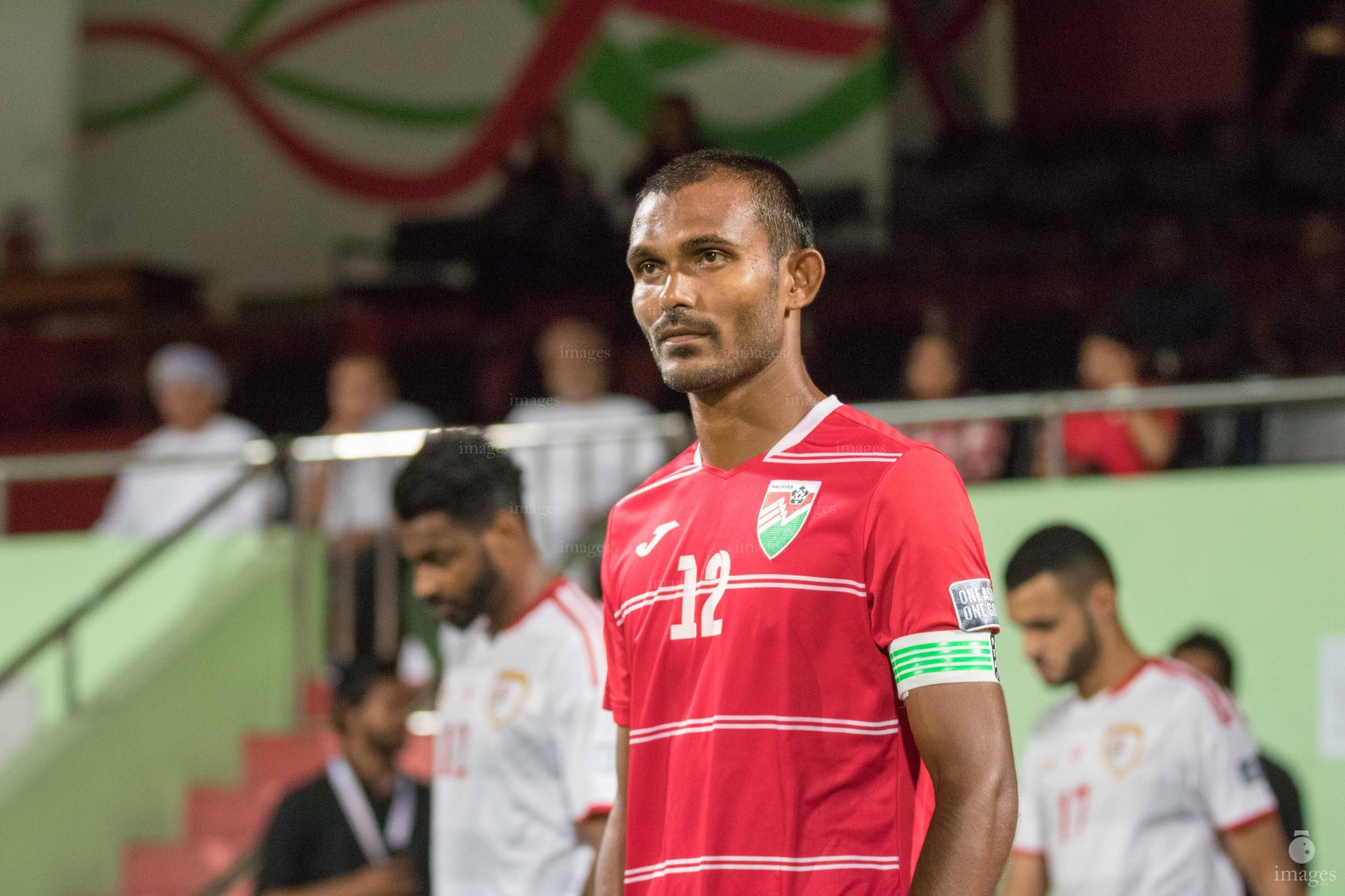 Asian Cup Qualifier between Maldives and Oman in National Stadium, on 10 October 2017 Male' Maldives. ( Images.mv Photo: Abdulla Abeedh )