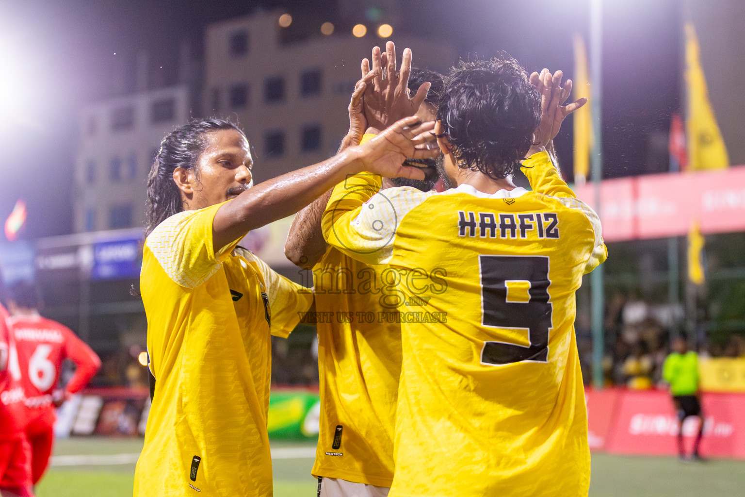 RRC vs Ooredoo in Club Maldives Cup 2024 held in Rehendi Futsal Ground, Hulhumale', Maldives on Saturday, 28th September 2024. Photos: Hassan Simah / images.mv