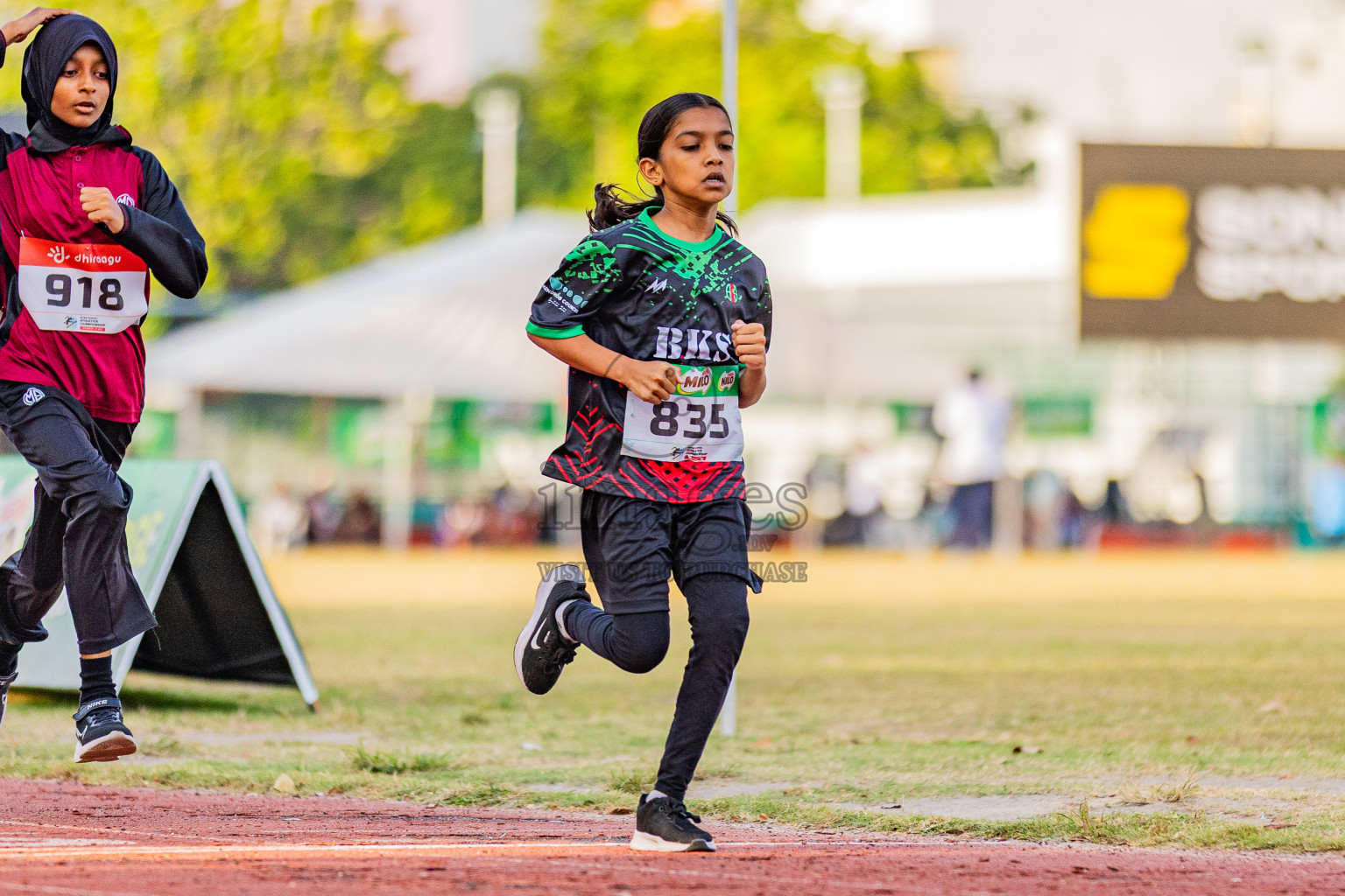 Day 3 of Inter-school Athletics Championship 2025 held in Ekuveni Synthetic Track, Male', Maldives on Wednesday, 08th October 2025. Photos by: Areef Adam  / Images.mv