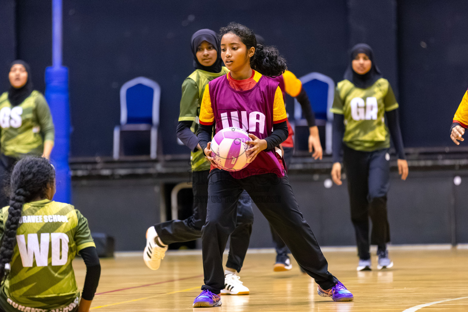 Day 15 of 26th Inter-School Netball Tournament 2025 was held in Social Center Indoor Hall on Wednesday, 5th November 2025. Photos: Mohamed Mahfooz Moosa, Raaif Yoosuf / images.mv