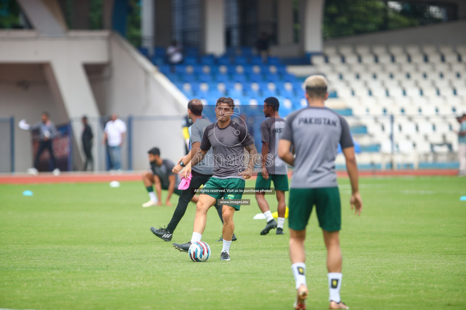 Pakistan vs Kuwait in SAFF Championship 2023 held in Sree Kanteerava Stadium, Bengaluru, India, on Saturday, 24th June 2023. Photos: Nausham Waheed, Hassan Simah / images.mv