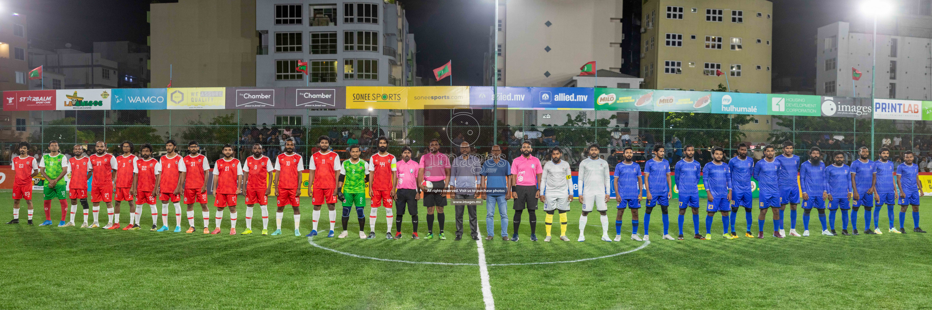 Customs RC vs Club Aasandha in Club Maldives Cup 2022 was held in Hulhumale', Maldives on Saturday, 15th October 2022. Photos: Hassan Simah/ images.mv