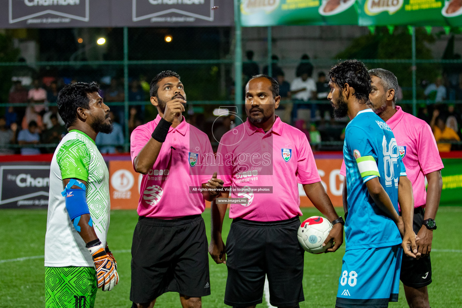 MACL vs Team DJA in Club Maldives Cup 2022 was held in Hulhumale', Maldives on Tuesday, 18th October 2022. Photos: Hassan Simah/ images.mv