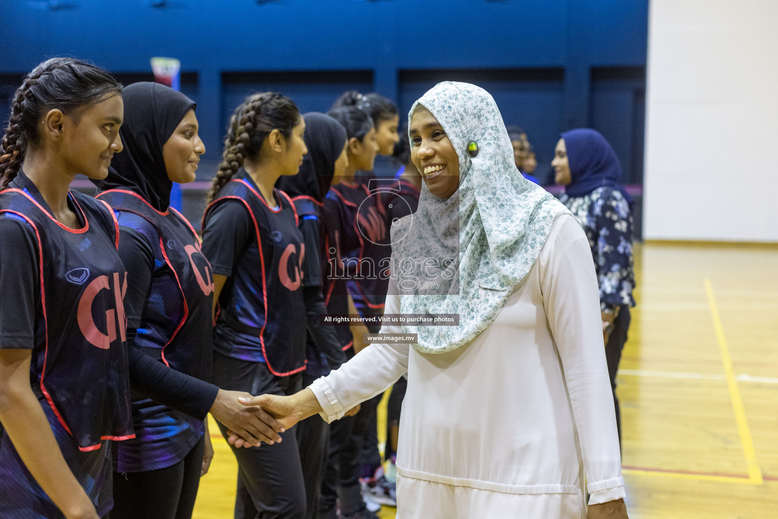 Xenith Sports Club vs Youth United Sports Club in the Milo National Netball Tournament 2022 on 18 July 2022, held in Social Center, Male', Maldives. Photographer: Shuu, Hassan Simah / Images.mv