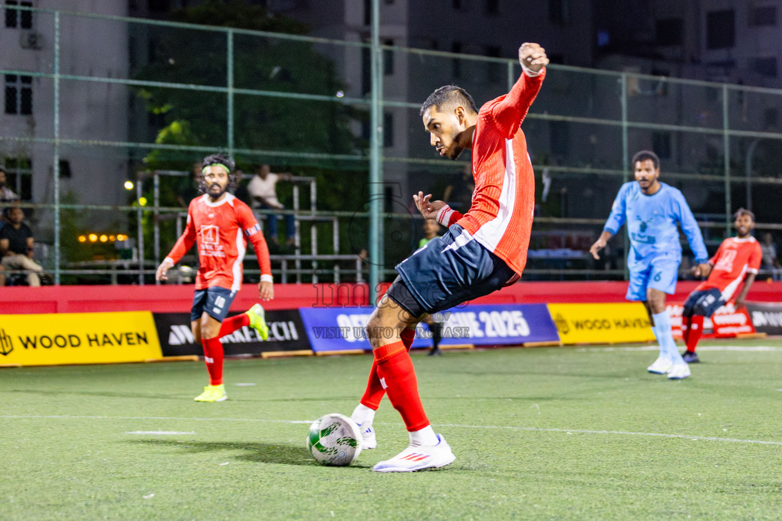 BML vs Antrac in Day 11 of Office League 2025 was held on Saturday, 26th April 2025 in Hulhumale', Maldives. 
Photos: Hassan Simah / images.mv