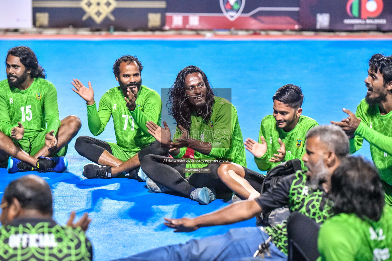 Final of Milo 6th Inter Office Handball Tournament 2022 - Photos by Nausham Waheed