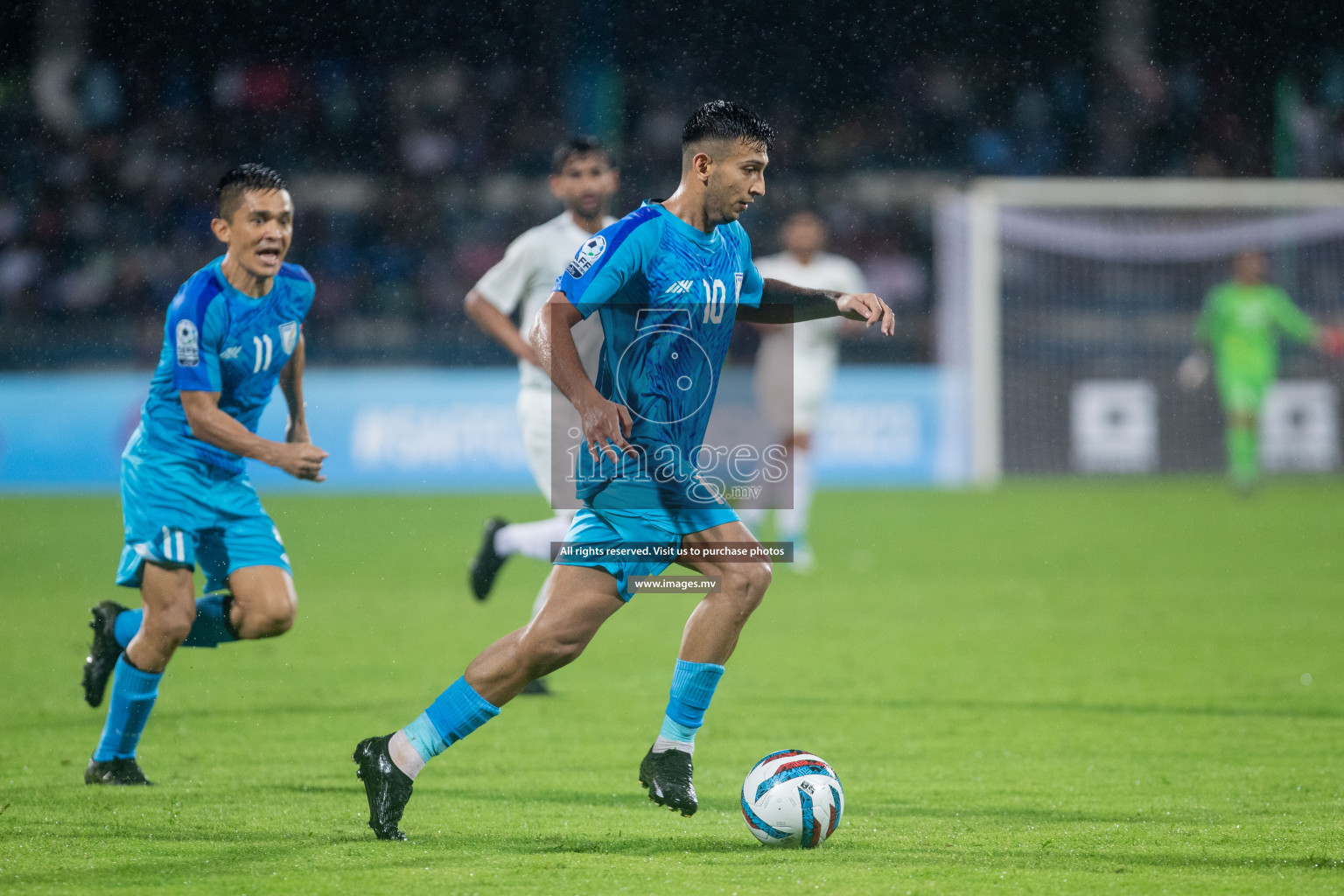 India vs Pakistan in the opening match of SAFF Championship 2023 held in Sree Kanteerava Stadium, Bengaluru, India, on Wednesday, 21st June 2023. Photos: Nausham Waheed / images.mv