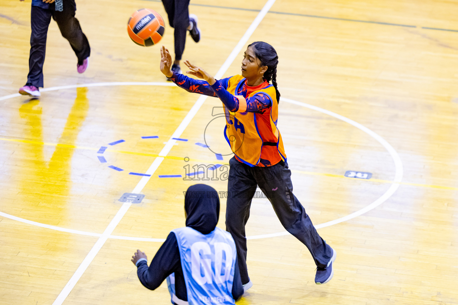 Day 2 of 25th Inter-School Netball Tournament was held in Social Center at Male', Maldives on Saturday, 10th August 2024. Photos: Nausham Waheed / images.mv