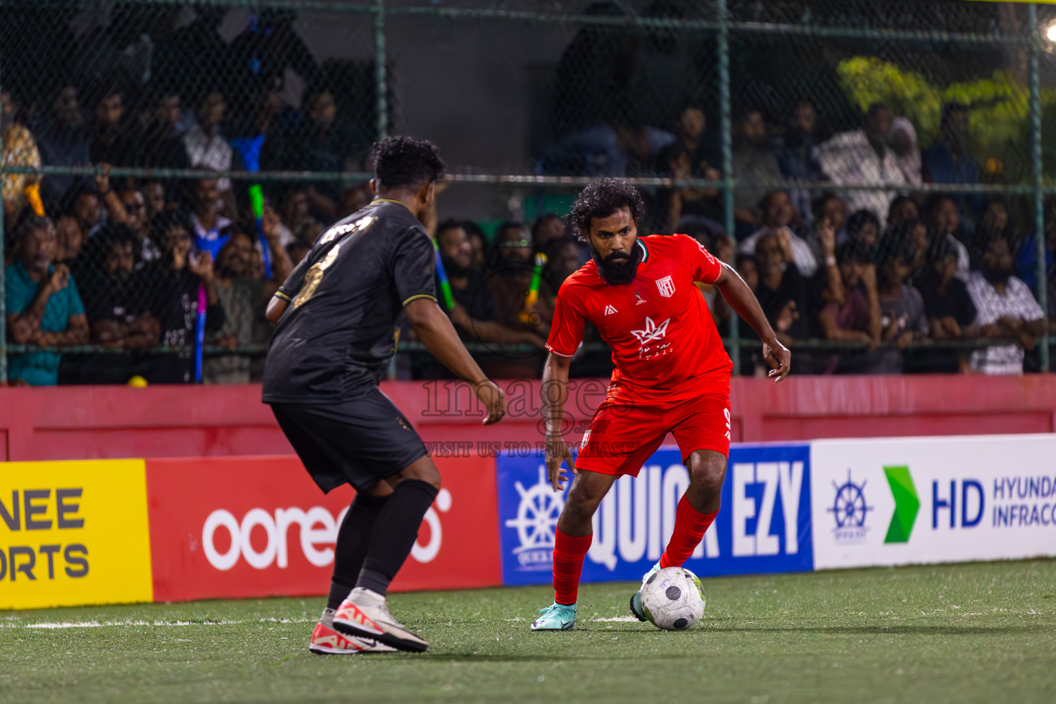 HA Kelaa vs HA Utheemu in Day 9 of Golden Futsal Challenge 2024 was held on Tuesday, 23rd January 2024, in Hulhumale', Maldives
Photos: Ismail Thoriq / images.mv