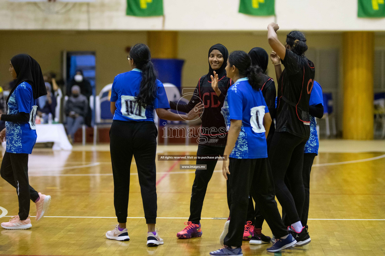 Milo National Netball Tournament 29th November 2021 at Social Center Indoor Court, Male, Maldives. Photos: Maanish/ Images Mv