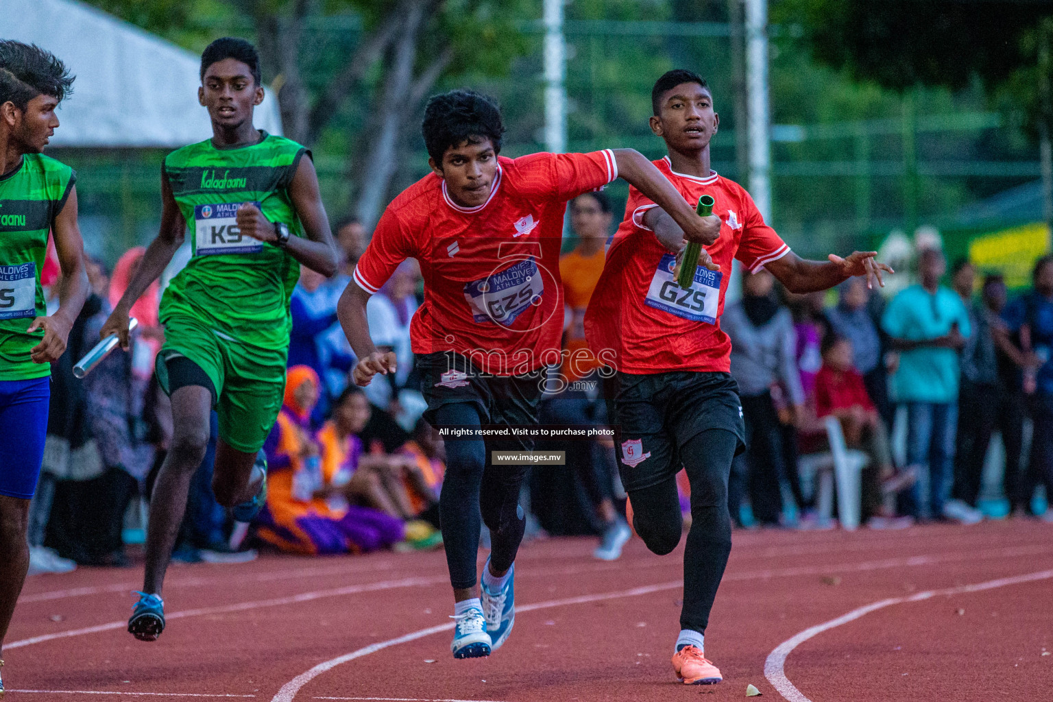 Day 4 of Inter-School Athletics Championship held in Male', Maldives on 26th May 2022. Photos by: Nausham Waheed / images.mv