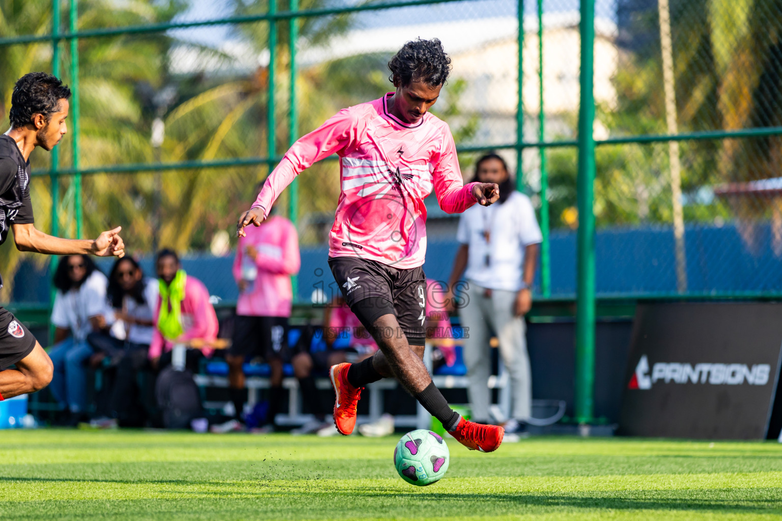 Apocalipse SC vs Biss Buru in Day 6 of BG Futsal Challenge 2024 was held on Sunday, 17th March 2024, in Male', Maldives Photos: Nausham Waheed / images.mv