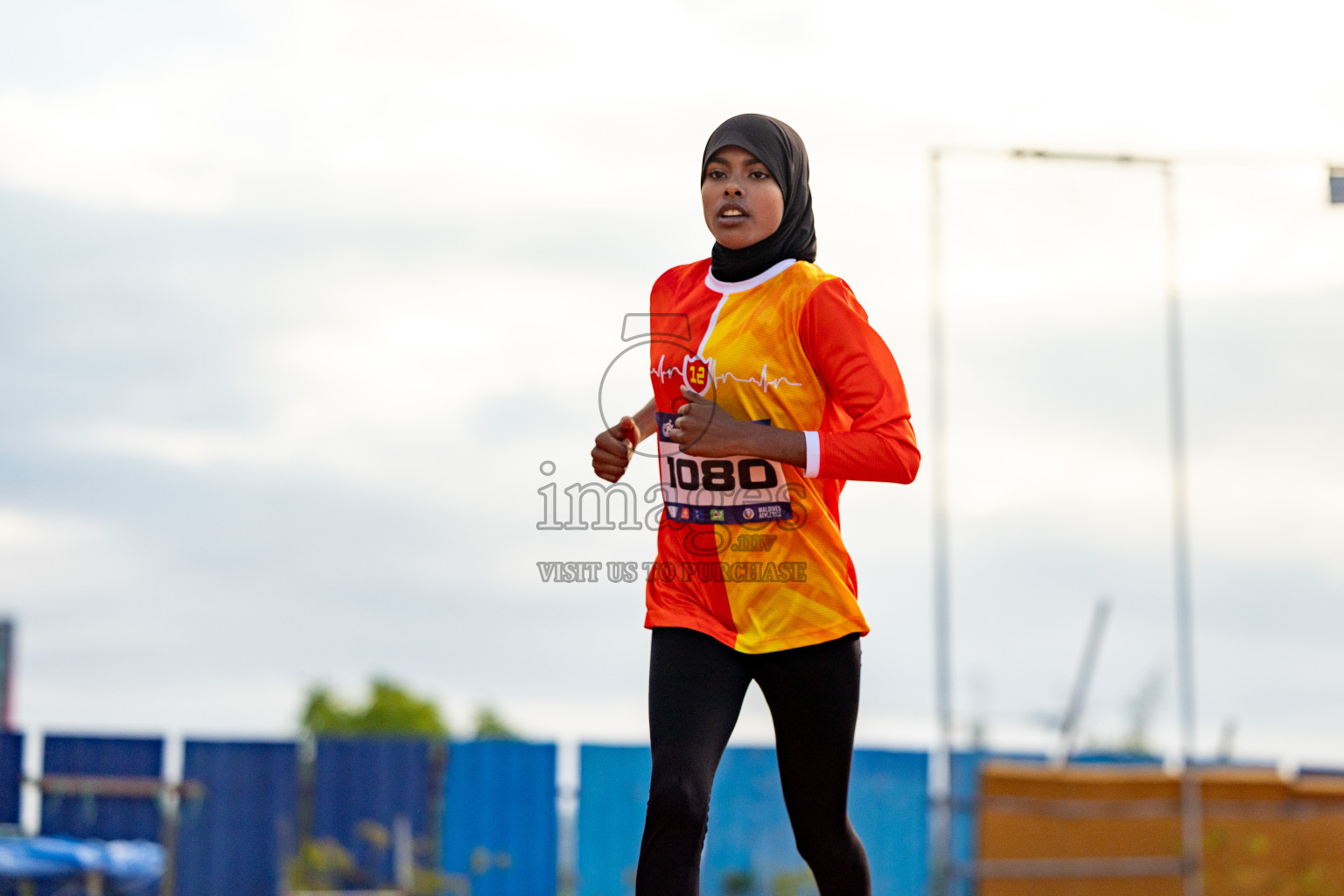 Day 2 of MWSC Interschool Athletics Championships 2024 held in Hulhumale Running Track, Hulhumale, Maldives on Sunday, 10th November 2024. 
Photos by: Hassan Simah / Images.mv