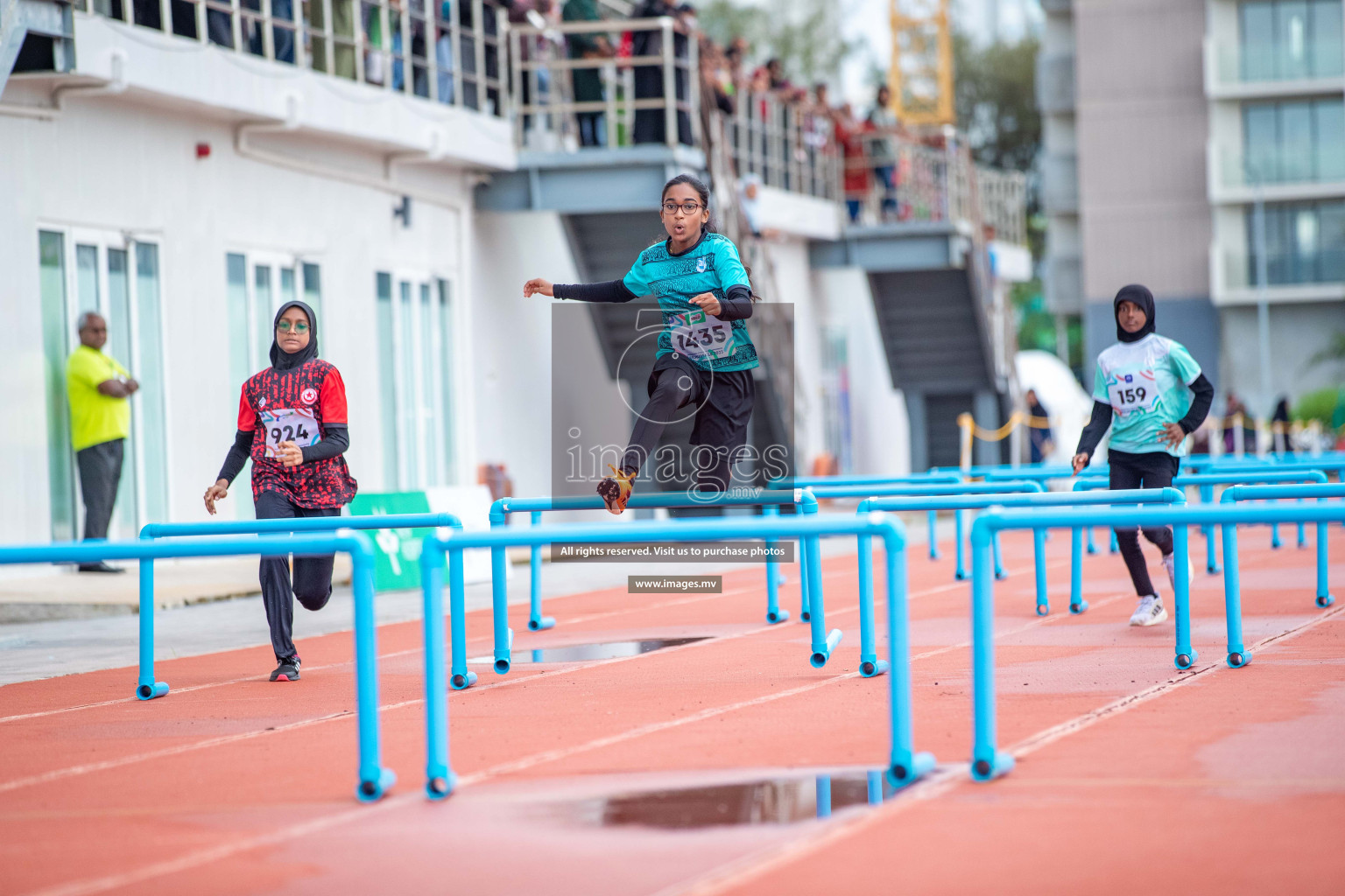 Day two of Inter School Athletics Championship 2023 was held at Hulhumale' Running Track at Hulhumale', Maldives on Sunday, 15th May 2023. Photos: Nausham Waheed / images.mv