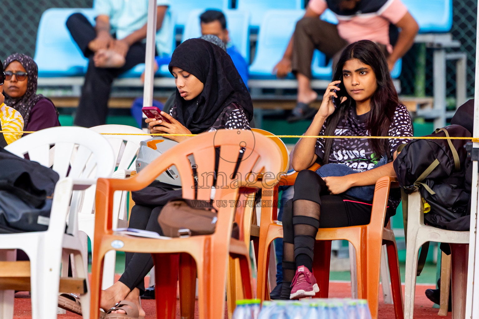 Addu Sports Club vs Club Volleyball in Milo National Junior Volleyball Championship 2025 Day 3 was held on Monday, 24th November 2025 at Ekuveni Turf Court Male', Maldives. Photos: Nausham Waheed / images.mv