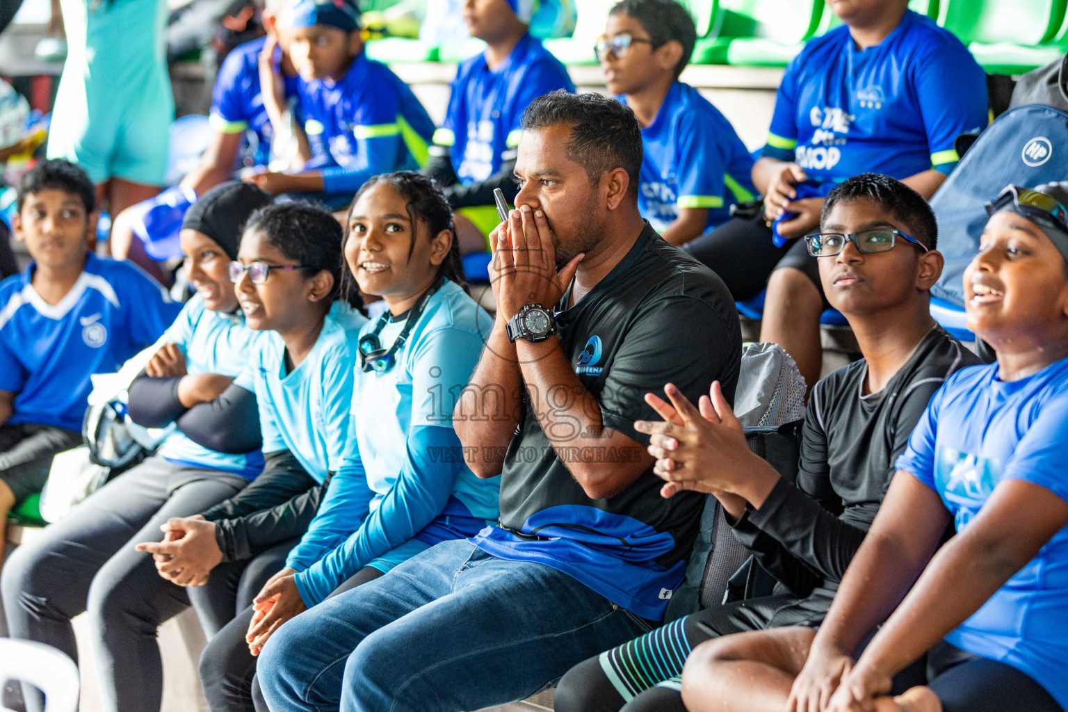 Day 6 of 4th National Kids Swimming Festival 2023 on 6th December 2023, held in Hulhumale', Maldives Photos: Nausham Waheed / Images.mv