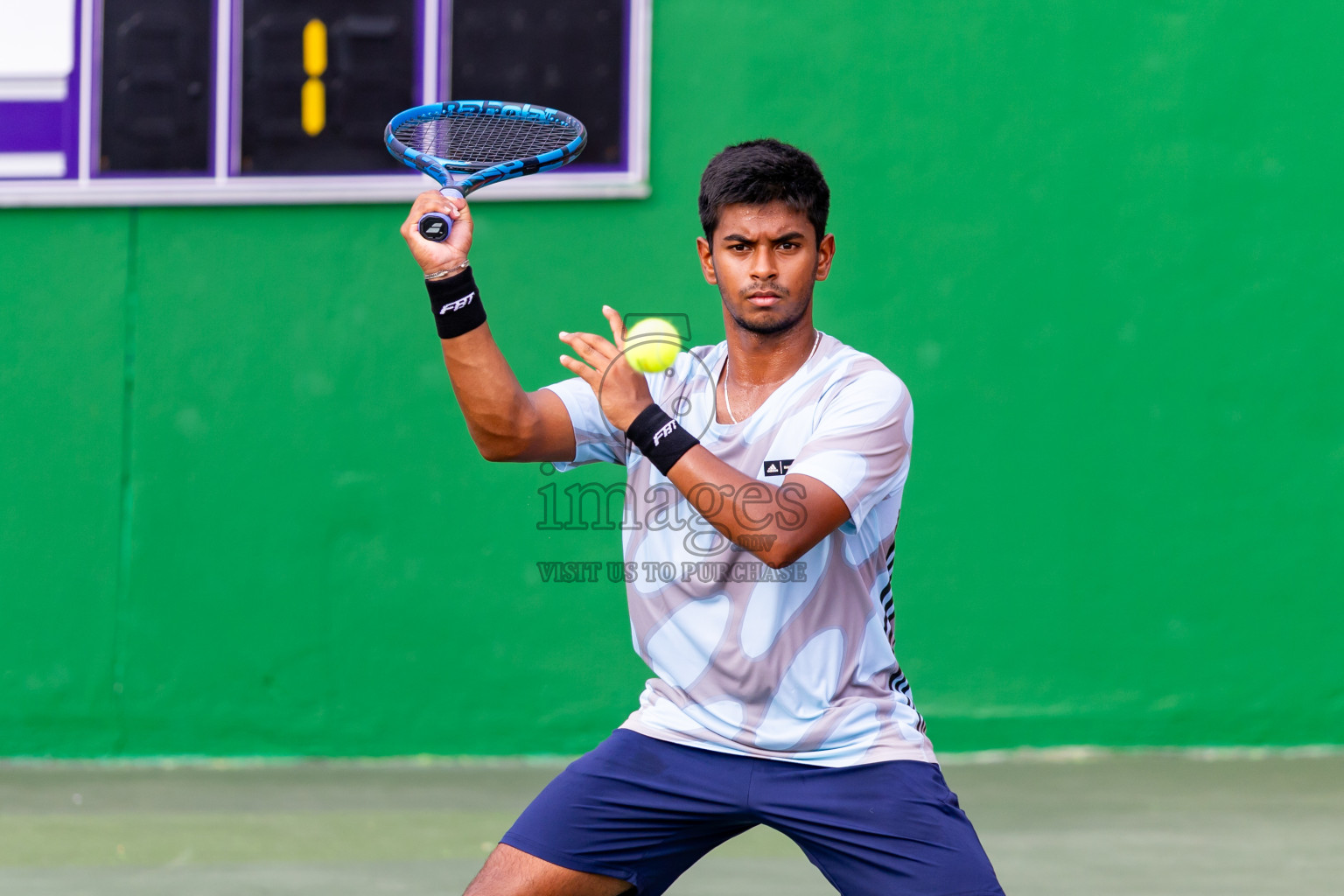 Day 4 of ATF Maldives Junior Open Tennis was held in Male' Tennis Court, Male', Maldives on Thursday, 12th December 2024. Photos: Nausham Waheed/ images.mv