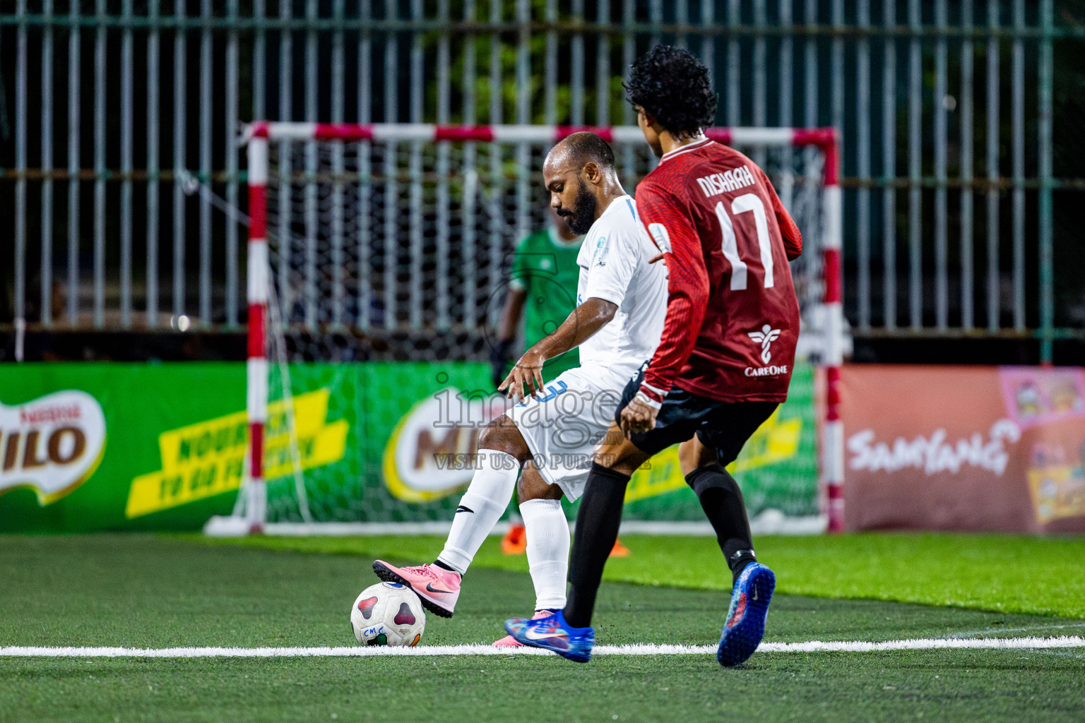 CLUB 220 vs TRADE CLUB in Club Maldives Classic 2024 held in Rehendi Futsal Ground, Hulhumale', Maldives on Thursday, 5th September 2024. Photos: Nausham Waheed / images.mv