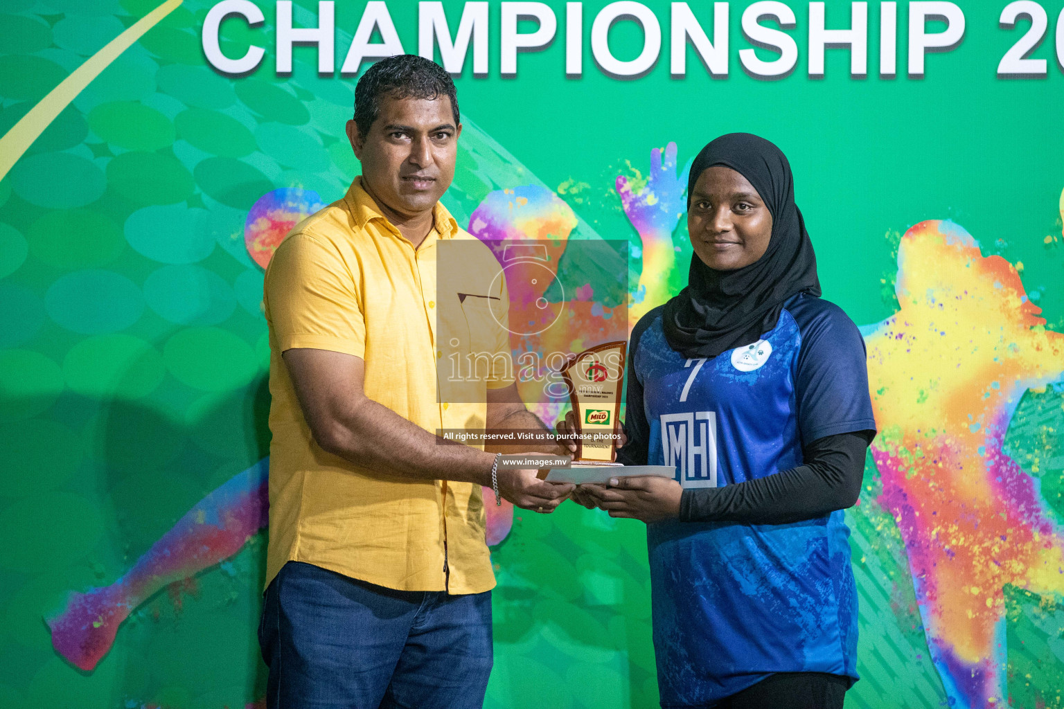 Finals of 6th MILO Handball Maldives Championship 2023, held in Handball ground, Male', Maldives on 10th June 2023 Photos: Nausham waheed / images.mv