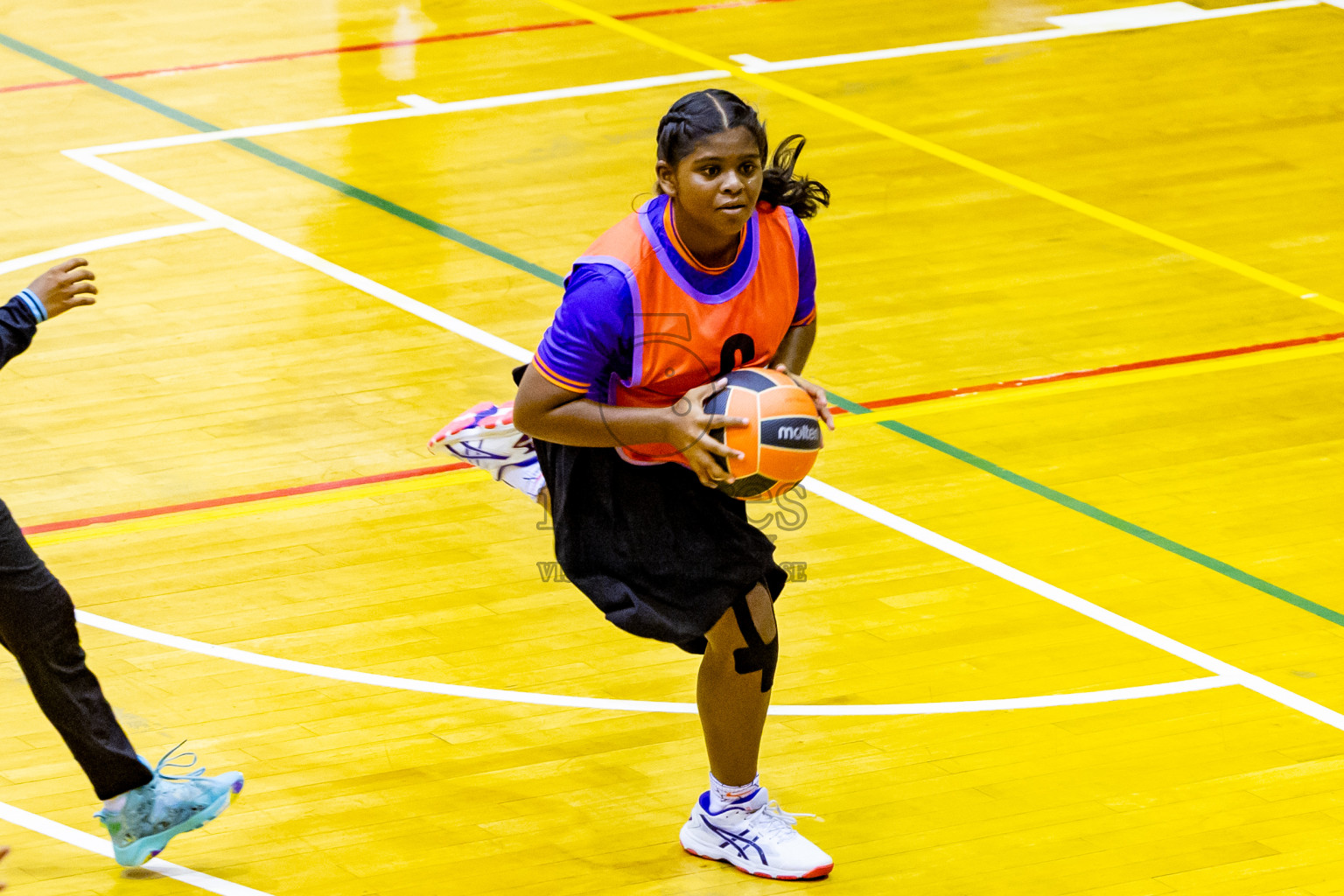 Day 14 of 25th Inter-School Netball Tournament was held in Social Center at Male', Maldives on Sunday, 25th August 2024. Photos: Nausham Waheed / images.mv