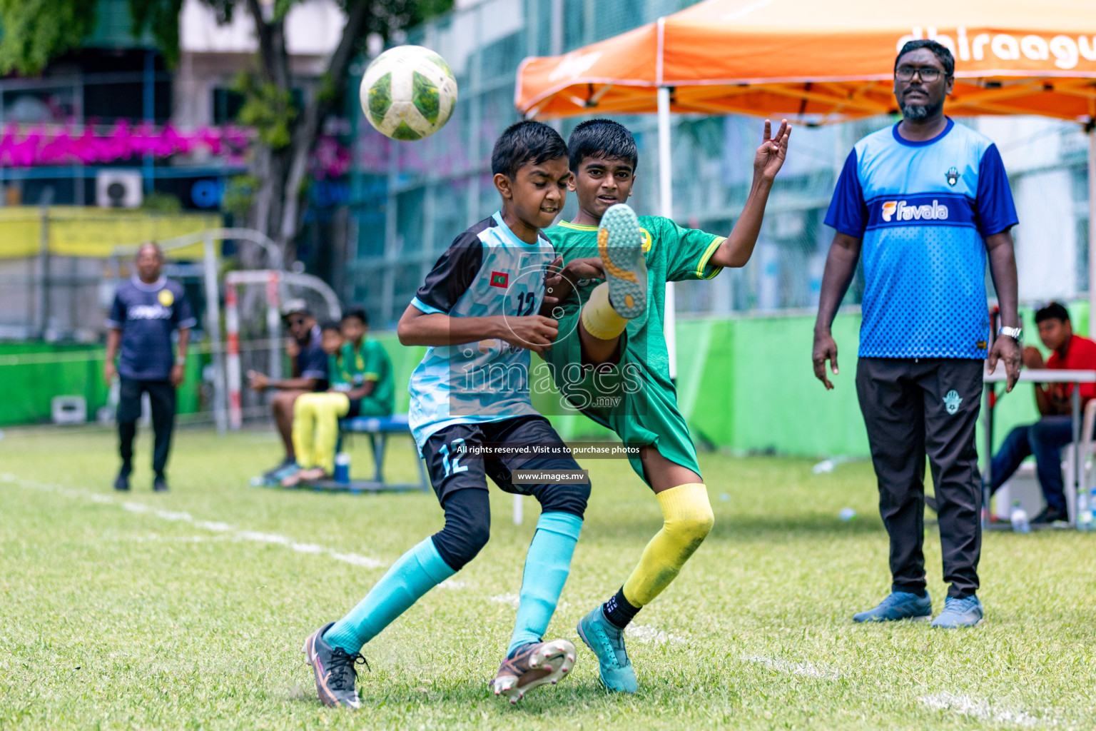 Day 2 of MILO Academy Championship 2023 (U12) was held in Henveiru Football Grounds, Male', Maldives, on Saturday, 19th August 2023. Photos: Nausham Waheedh / images.mv