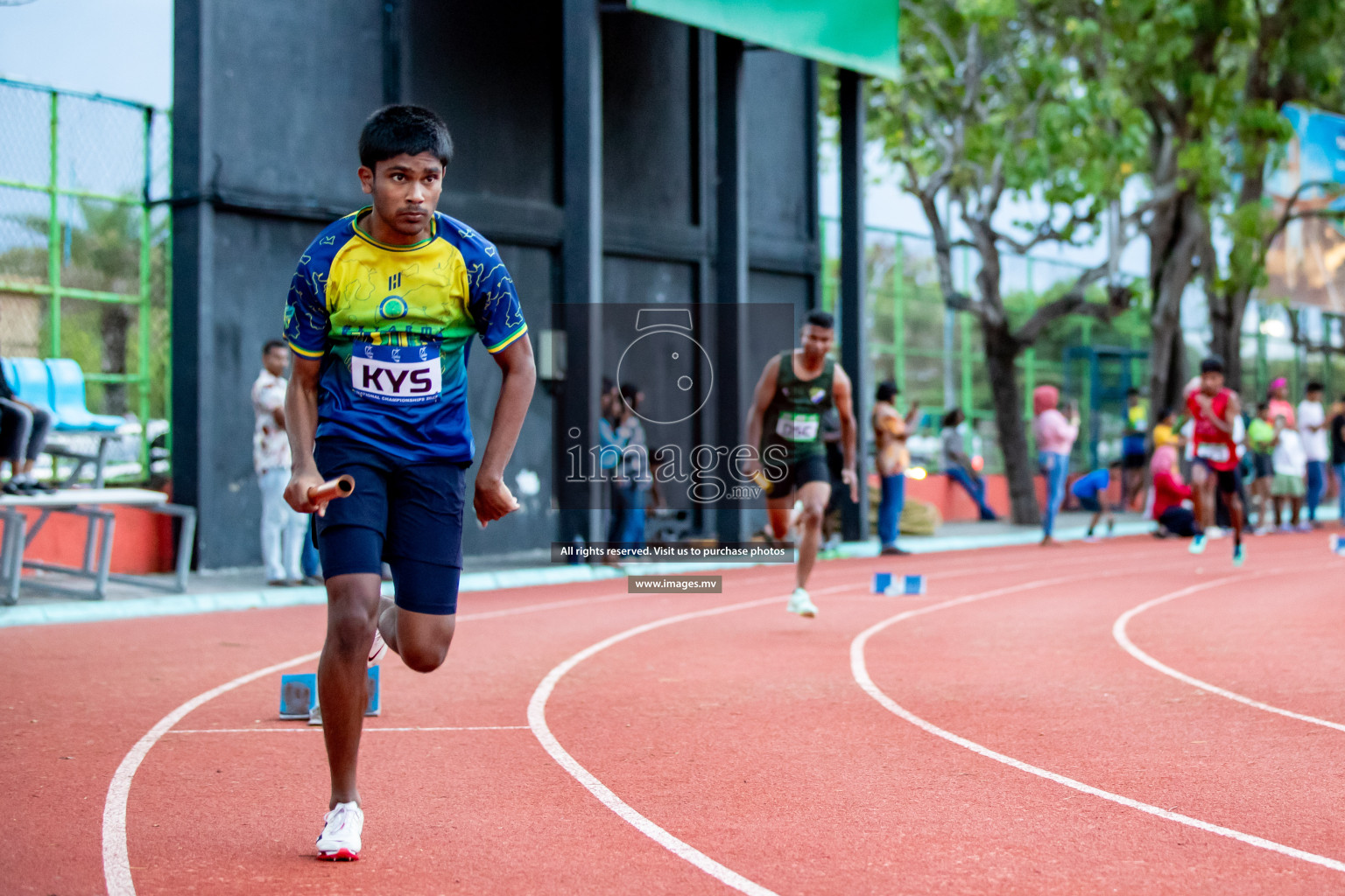 Day 2 of National Athletics Championship 2023 was held in Ekuveni Track at Male', Maldives on Friday, 24th November 2023. Photos: Hassan Simah / images.mv