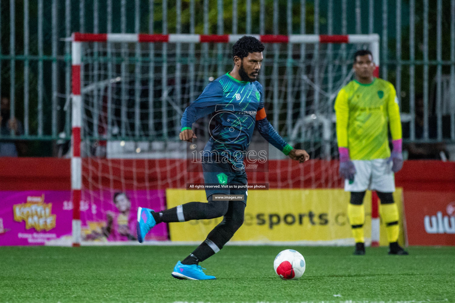 Sh. Foakaidhoo vs Sh. Feevah in Day 2 of Golden Futsal Challenge 2023 on 06 February 2023 in Hulhumale, Male, Maldives