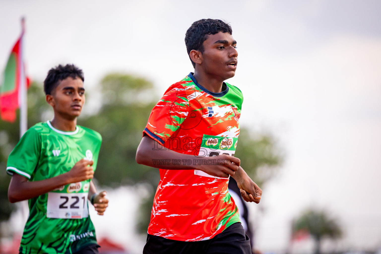 Day 3 of Inter-school Athletics Championship 2025 held in Ekuveni Synthetic Track, Male', Maldives on Wednesday, 08th October 2025. Photos by: Nausham Waheed / Images.mv