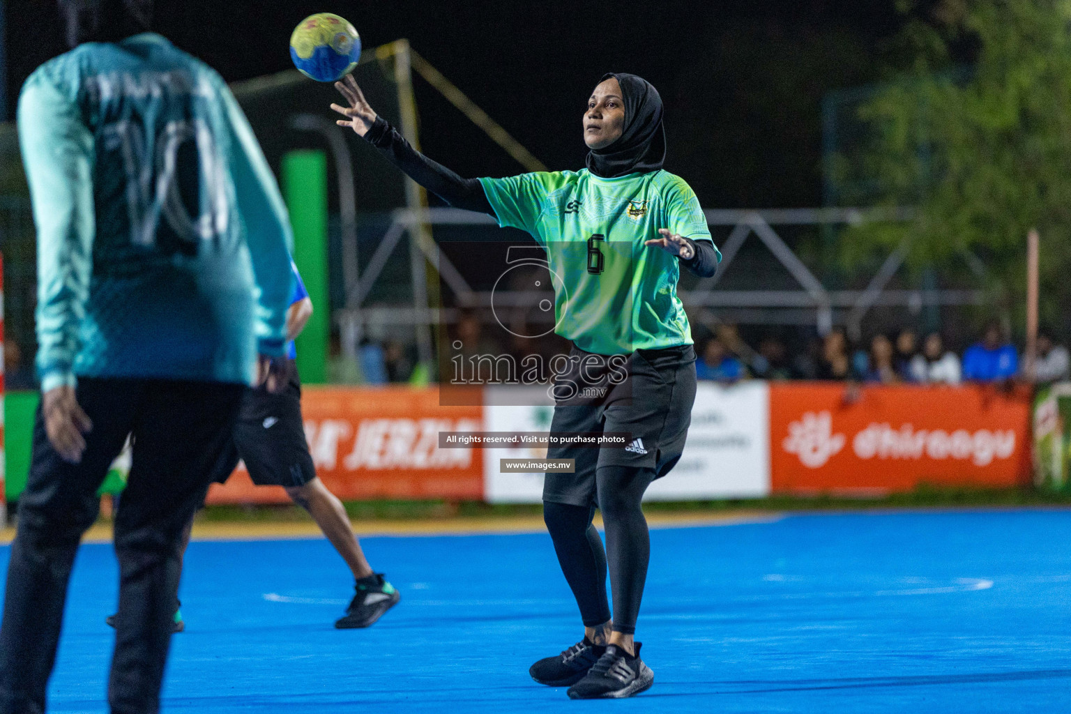 2nd Division Final of 7th Inter-Office/Company Handball Tournament 2023, held in Handball ground, Male', Maldives on Monday, 25th October 2023 Photos: Nausham Waheed/ Images.mv