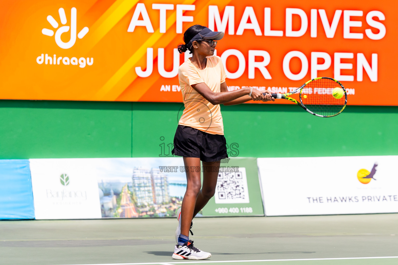 Day 2 of ATF Maldives Junior Open Tennis was held in Male' Tennis Court, Male', Maldives on Tuesday, 10th December 2024. Photos: Nausham Waheed / images.mv