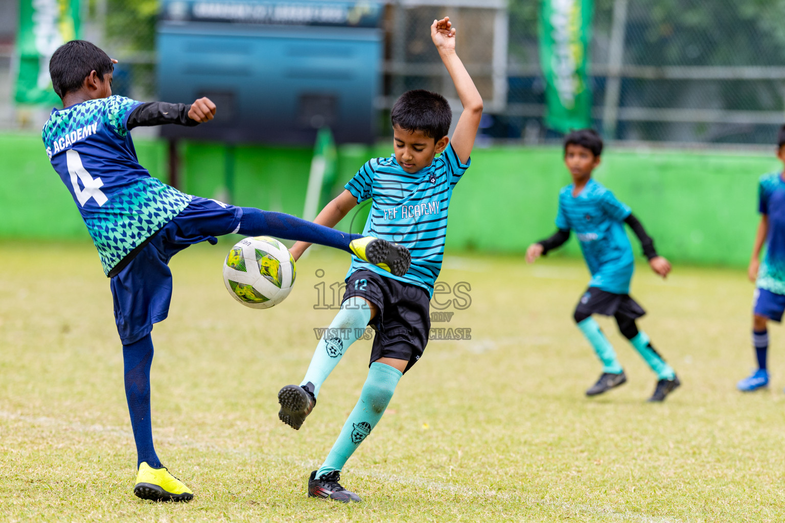 Day 1 of MILO SVAM Juniors 2025 (U-8) was held at Henveiru Stadium in Male', Maldives on Thursday, 26th June 2025. 
Photos: Hassan Simah / images.mv