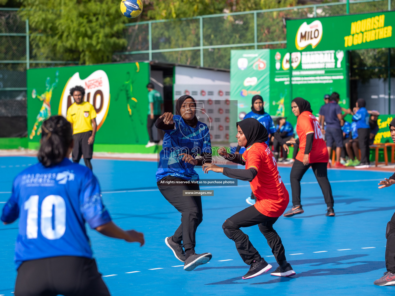 Day 7 of MILO 6th Inter Office Handball Tournament 2022 Photos by Ismail Thoriq & Shu Abdul Sattar