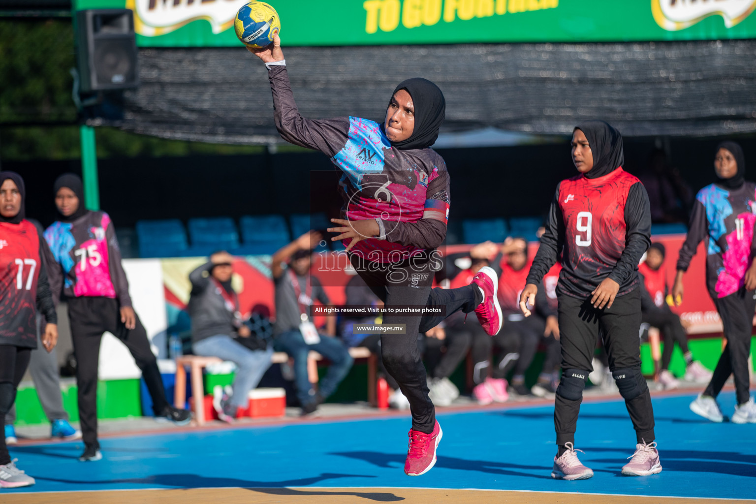 Day 4 of 6th MILO Handball Maldives Championship 2023, held in Handball ground, Male', Maldives on Friday, 23rd May 2023 Photos: Nausham Waheed/ Images.mv