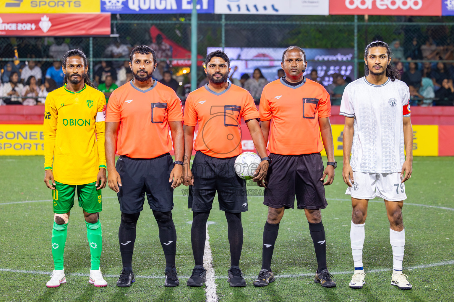 GA Gemanafushi vs GDh Vaadhoo on Day 35 of Golden Futsal Challenge 2024 was held on Tuesday, 20th February 2024, in Hulhumale', Maldives
Photos: Mohamed Mahfooz Moosa, / images.mv