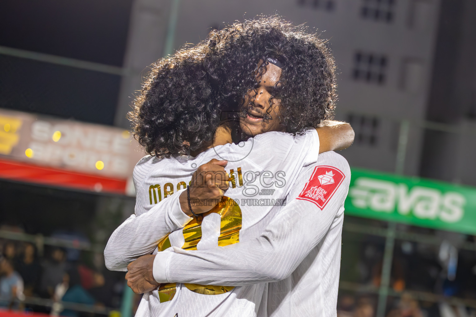 K Maafushi vs K Kaashidhoo in Kaafu Atoll Finals Day 27 of Golden Futsal Challenge 2025 was held on Friday , 31st January 2025, in Hulhumale', Maldives. Photos: Ismail Thoriq / images.mv