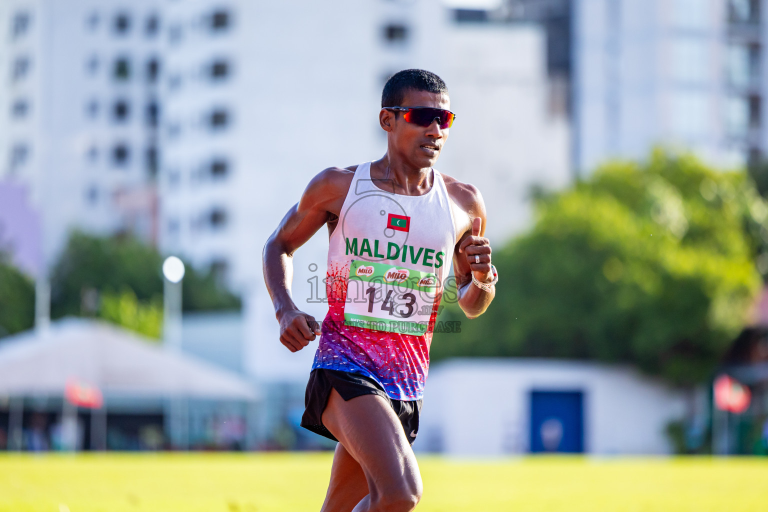 Day 1 of 33rd National Athletics Championship was held in Ekuveni Track at Male', Maldives on Thursday, 5th September 2024. Photos: Nausham Waheed / images.mv