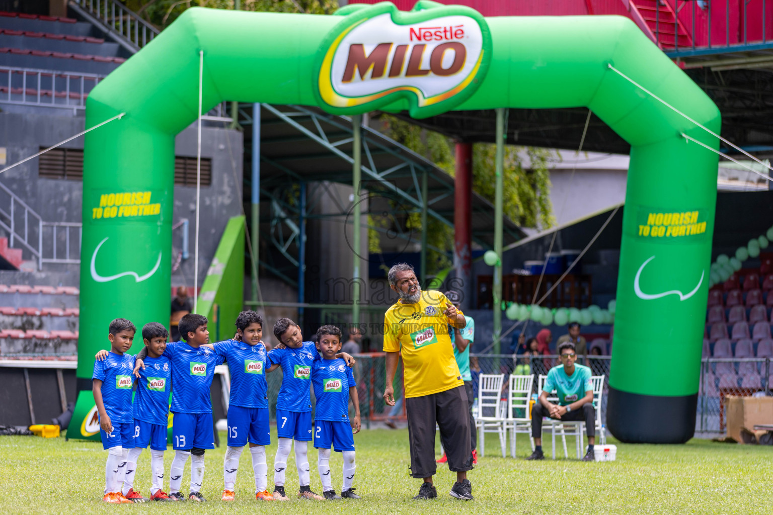 Day 2 of MILO Kids Football Fiesta was held at National Stadium in Male', Maldives on Saturday, 24th February 2024.