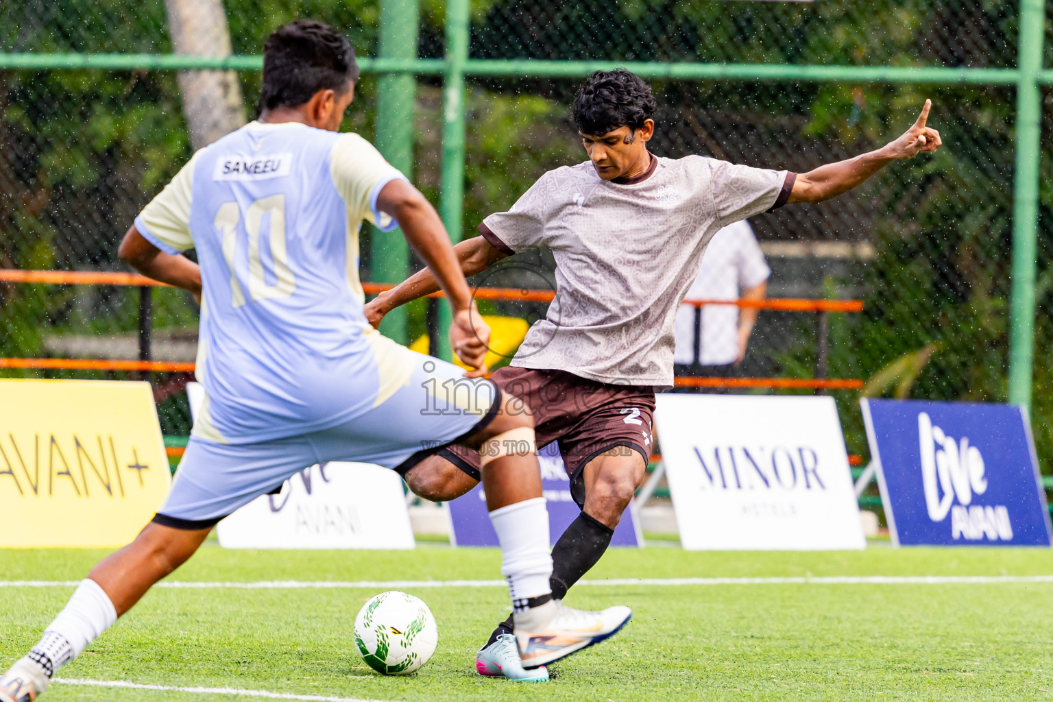 Vakkaru vs Amilla in Day 4 of Resort League 2025 (Baa Zone) was held on Sunday, 13th July 2025 in Avani+ Fares Maldives Resort, Baa Atoll, Maldives. Photos: Nausham Waheed / images.mv